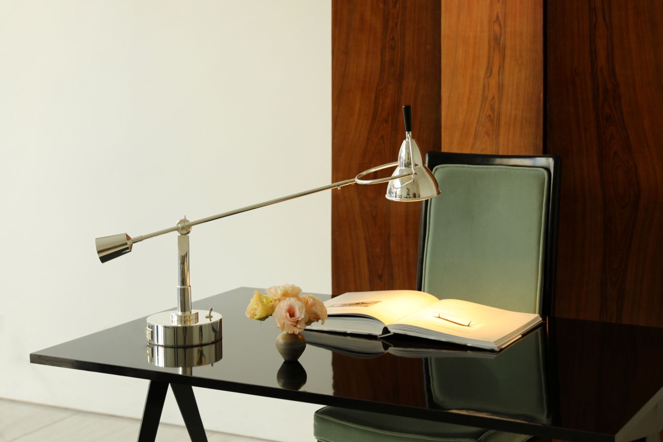 [Tecnolumen] EB28 Table Lamp (Silver Finish) (테크노루멘 전 상품 오더 가능 ...